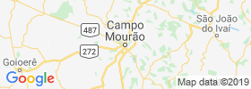 Campo Mourao map